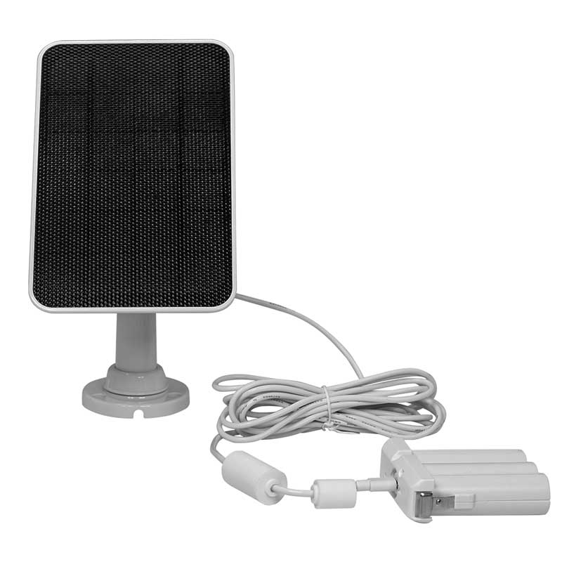 Solar Panel for Security Cameras That Reduces Battery Recharging