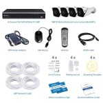 Camius 5MP PoE camera system with BoltVM5 and best NVR IPvault1128P