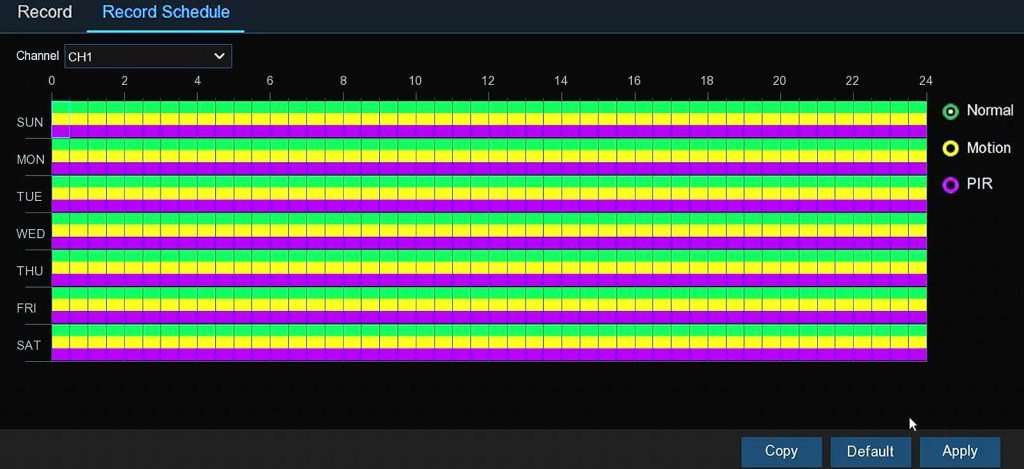 IPVAULT1128PR recording schedule web 2023