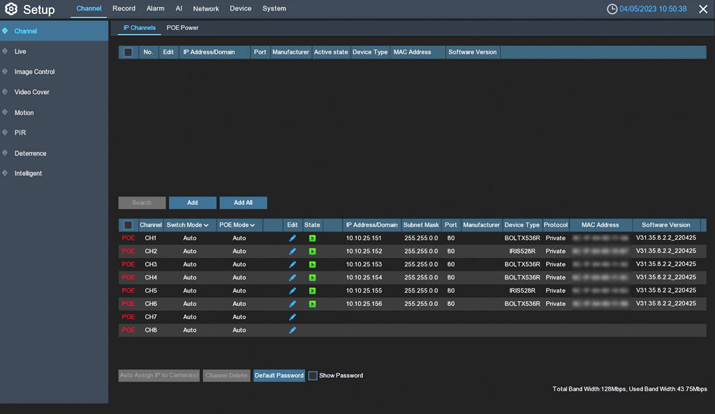 Streamline Your Surveillance with Camius 8 Channel NVR System NVR Recorder with Advanced Bandwidth Support