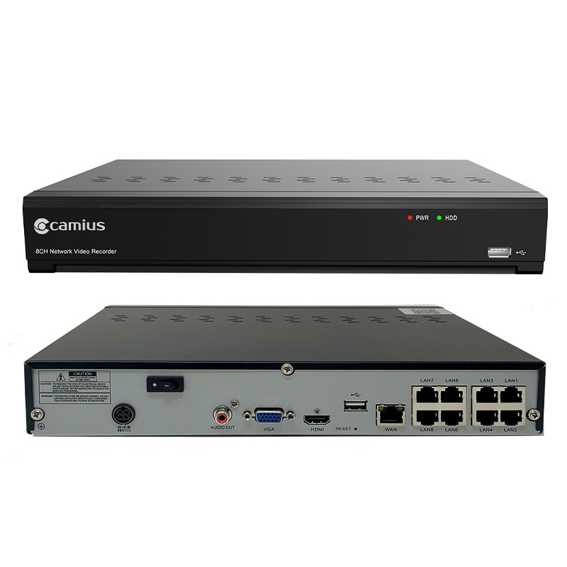 Camius 8 channel nvr