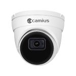 PoE Dome 5MP Camera with Super Wide View, Audio, AI Detection