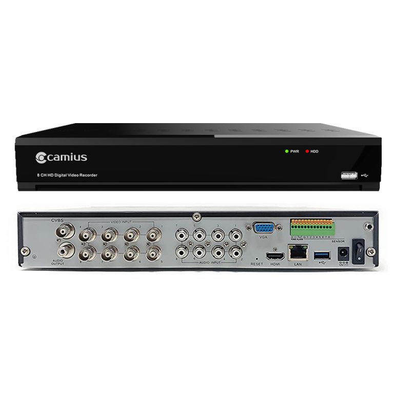 Camius Security DVR Recorder Setup Guide (DVR Installation Guide)