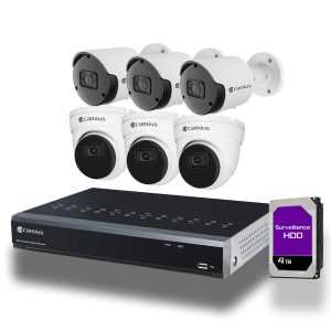2K 6 Outdoor Camera Security System | 8 Channel NVR