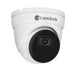 Camius PoE Dome 5MP Camera with Super Wide View, Audio, AI Detection