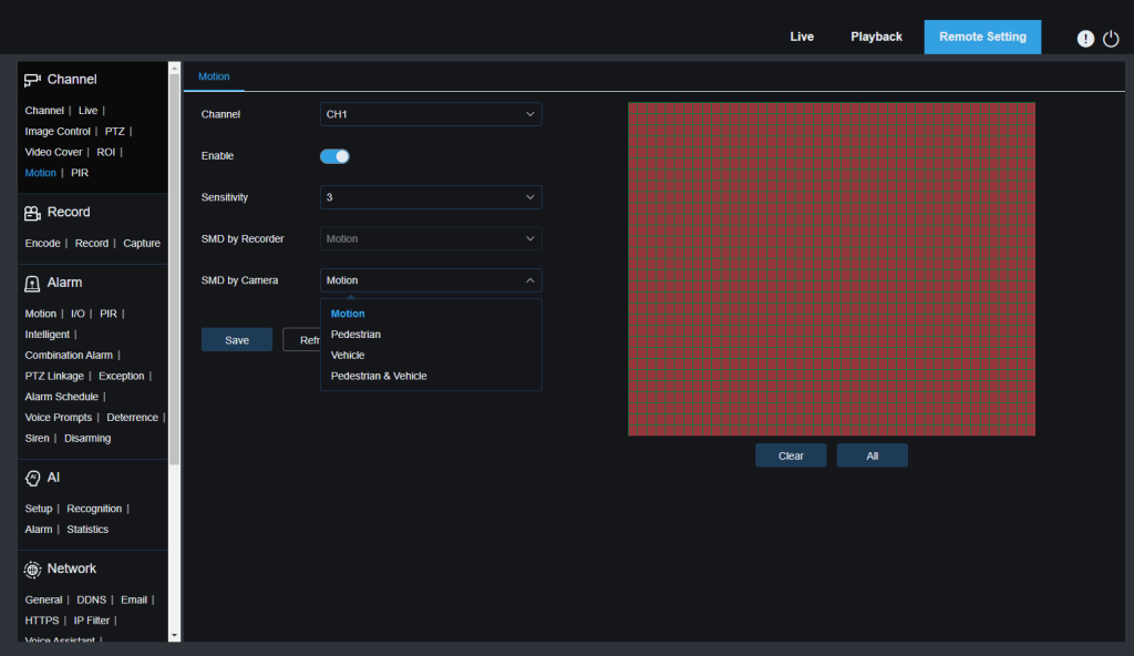 2320PR SPOT828A RB Channel Motion