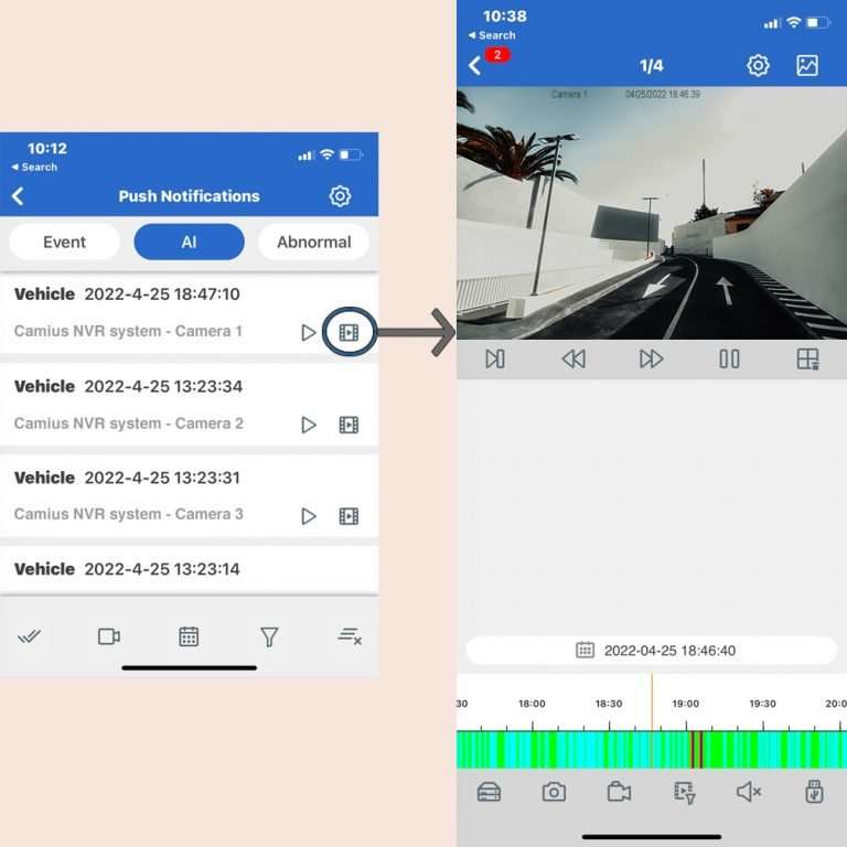 Camius Smart Security Camera with Artificial Intelligence: Elevating Your Surveillance​. How to enable Human & Vehicle Detection with push notifications?