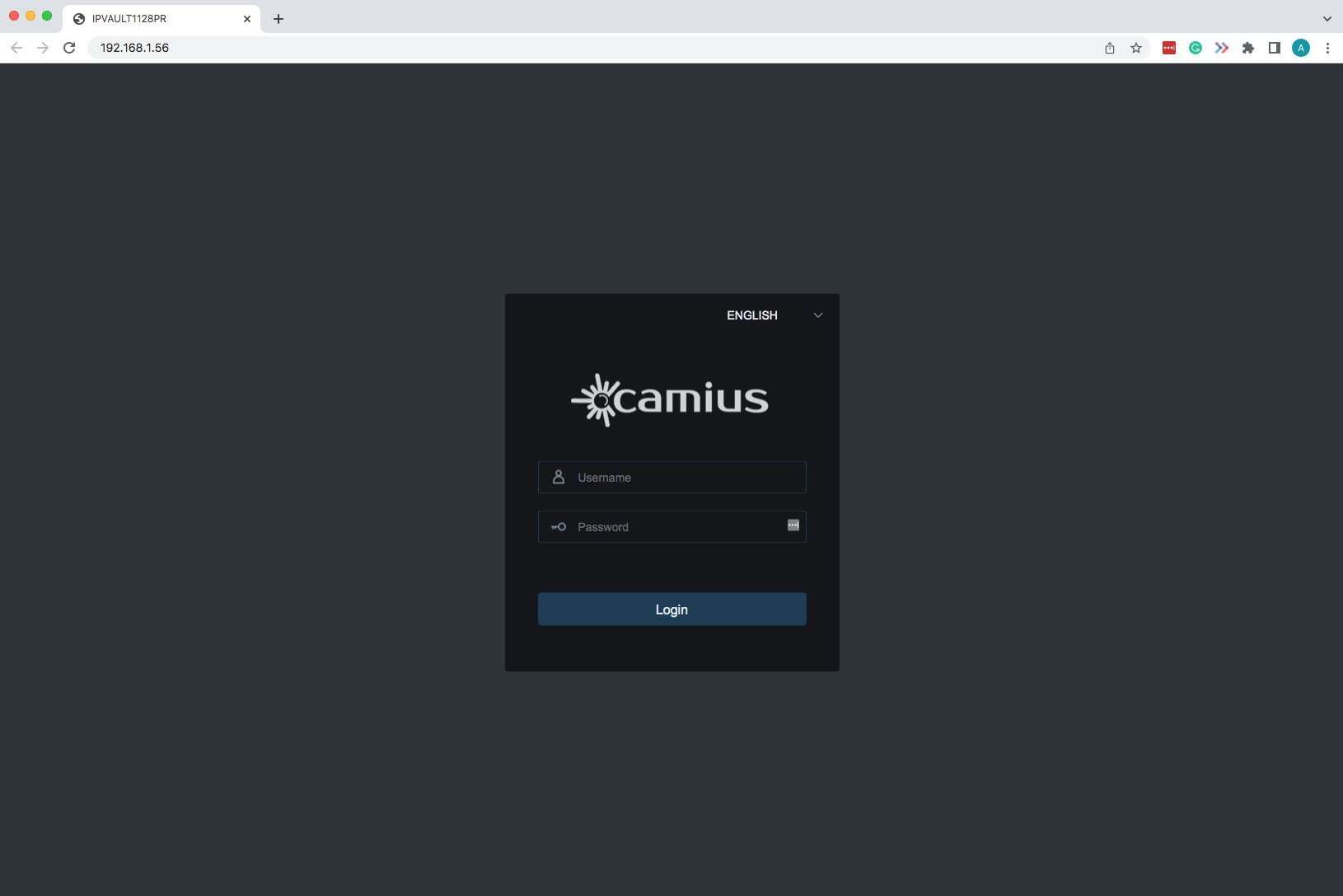 Camius Surveillance NVR and DVR Web Browser Viewing