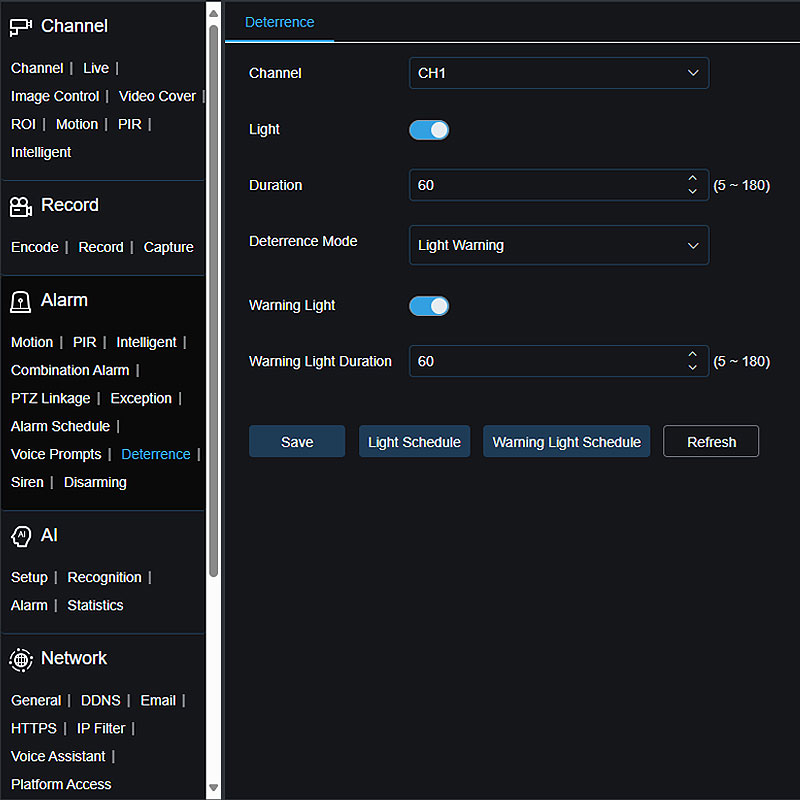 IPVAULT1128PR SPOT828A RB Day Night mode auto Full deterrence