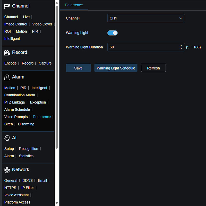 IPVAULT1128PR SPOT828A RB full color mode auto deterrence