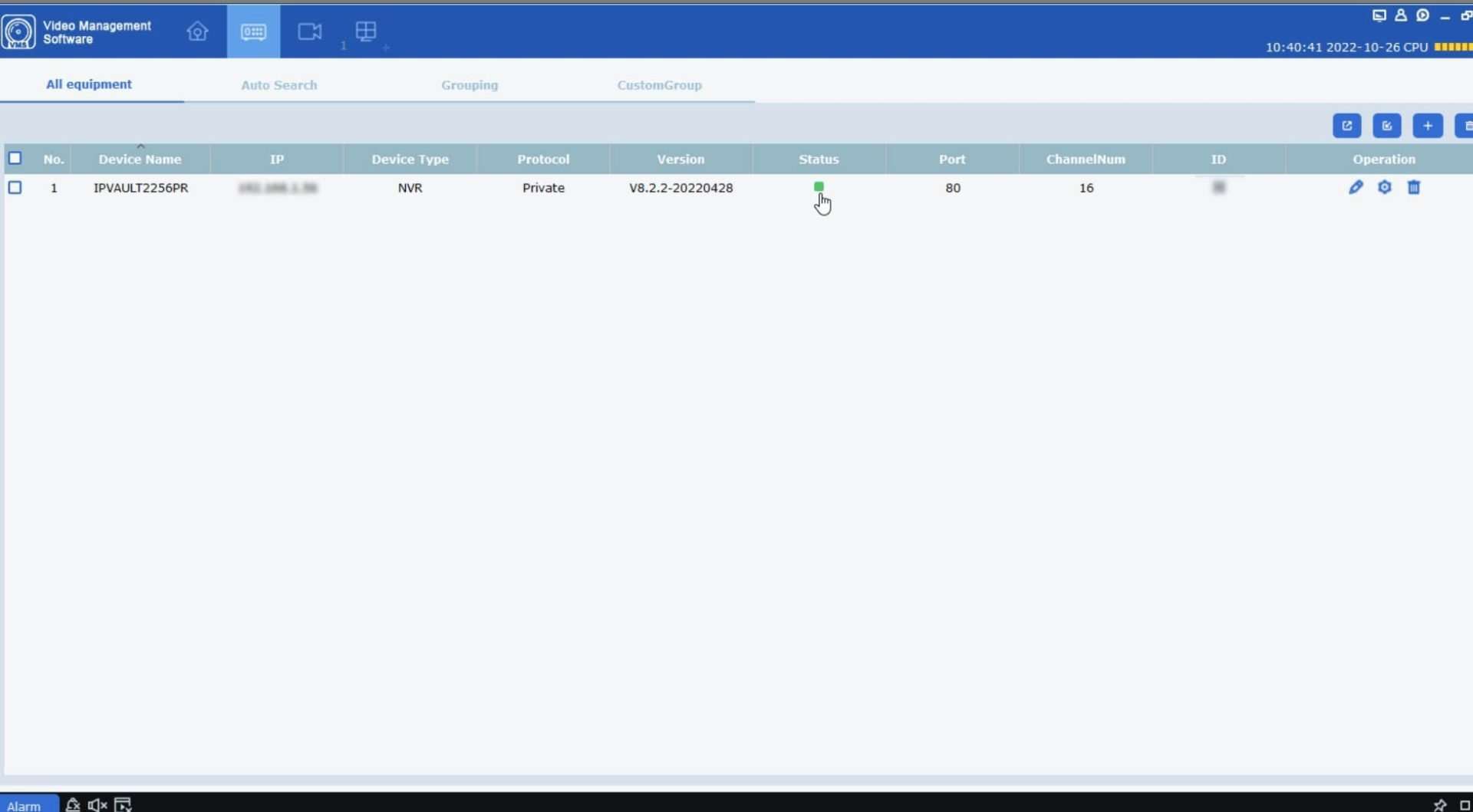 VMS DEVICE MANAGEMENT STATUS copy scaled