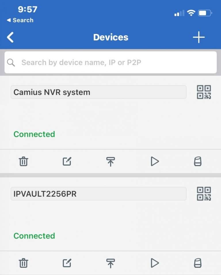 Why can’t I access my IP cameras on my Camius View app? 