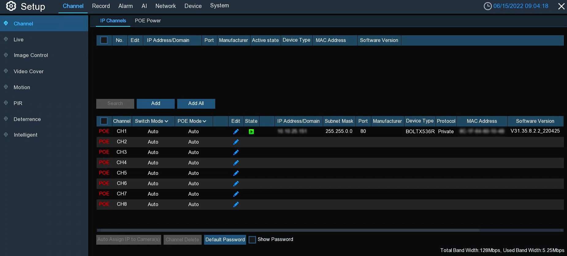 1128PRBOLTX536R channel list 2