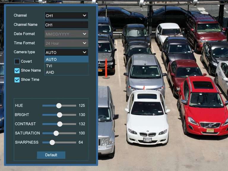 CVBS AHD CVI TVI input premium A 600 x 450