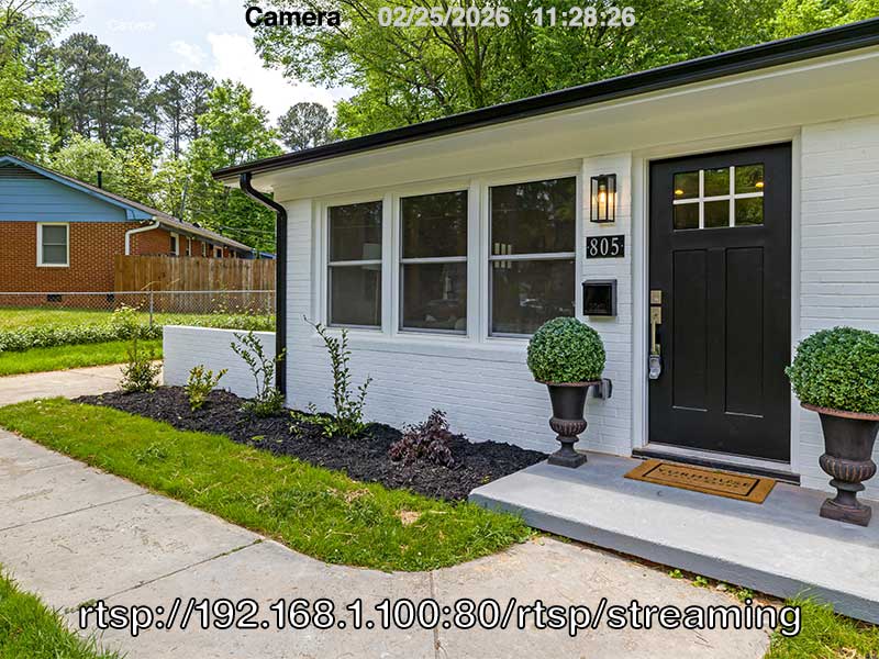 RTSP stream channel 1