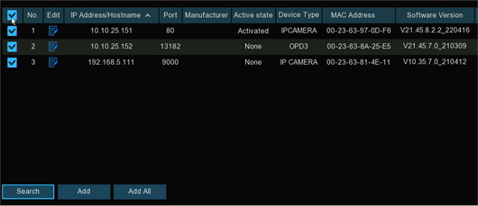 Add Multiple Cameras in the LAN-1 Camius DVR