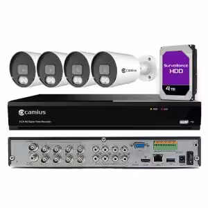 124K4R4B4T2 4 Camera Security System with DVR