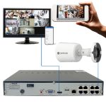 Camius Simplified Security with Plug-N-Play Ease - Camius PoE NVR and PoE camera ip camera nvr connection