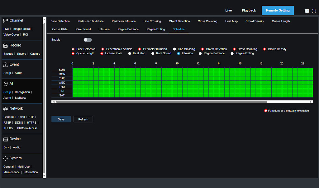 BOLTVM5R AI schedule