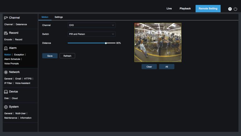 Setup Motion Detection on Camius 4K Wireless Security Cameras