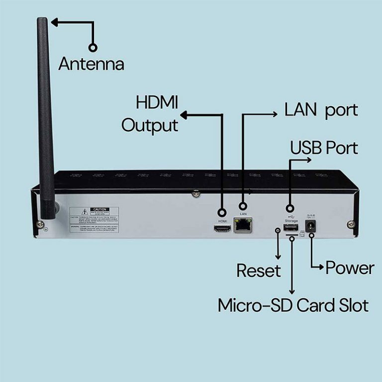 Camius wireless NVR 8 channel