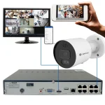 8 Channel NVR Systems - Wireless and Wired Security Camera System with Remote Viewing For Home and Business