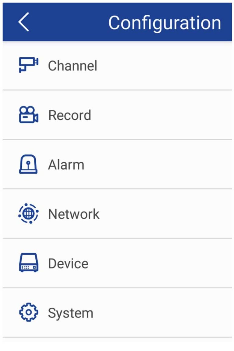 Camius security camera system - Camius View app