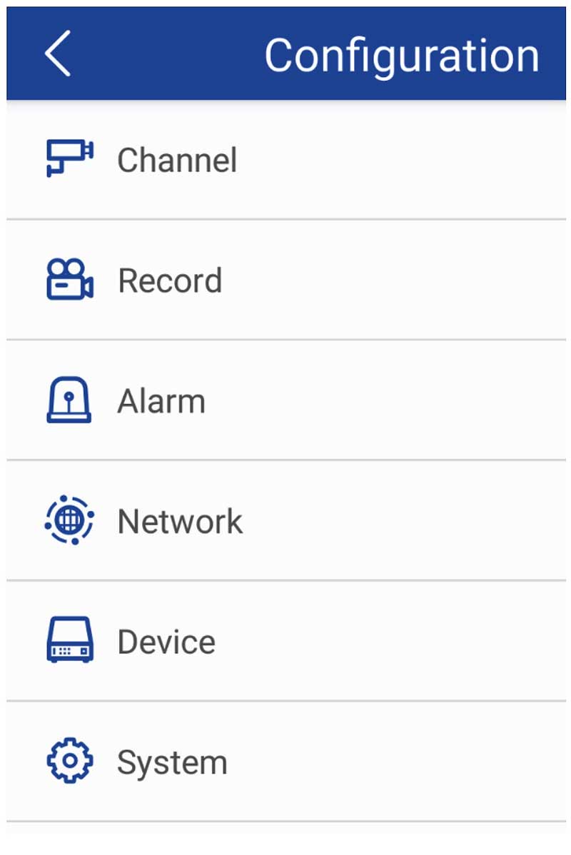 Camius security camera system - Camius View app