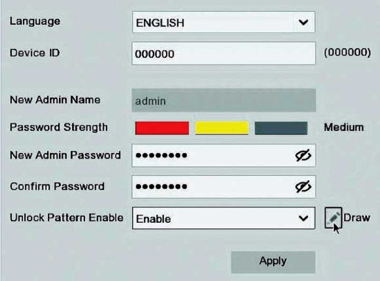 Camius NVR system setup