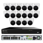 Camius 16 PoE Dome NVR Surveillance Camera System for Business