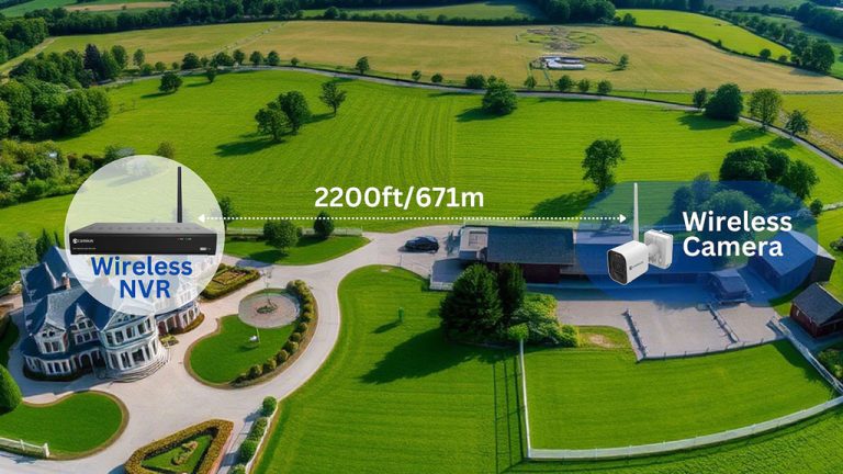 Camius Long range wireless security camera systems with remote viewing