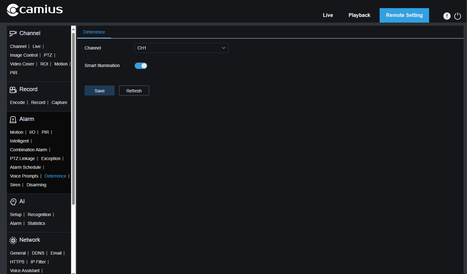 TRIVAULT4K2168R ALARM DETERRENCE FB4KPRO WEB BROWSER